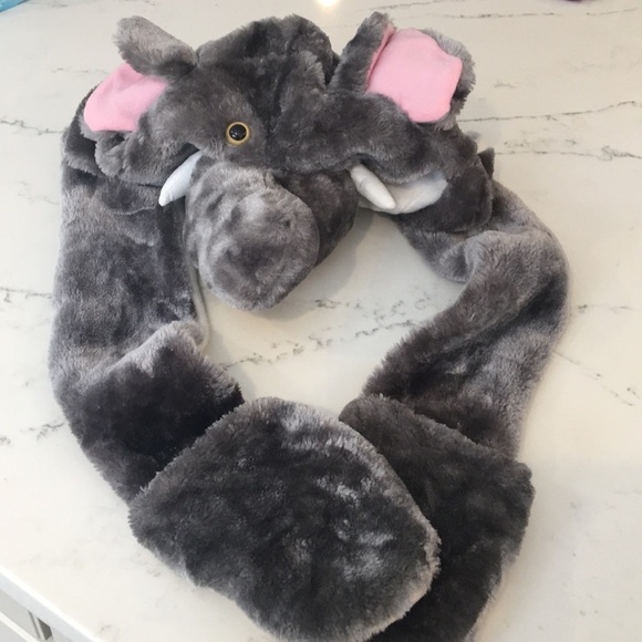 Elephant Hat with Glove ears! - Picture 3 of 3